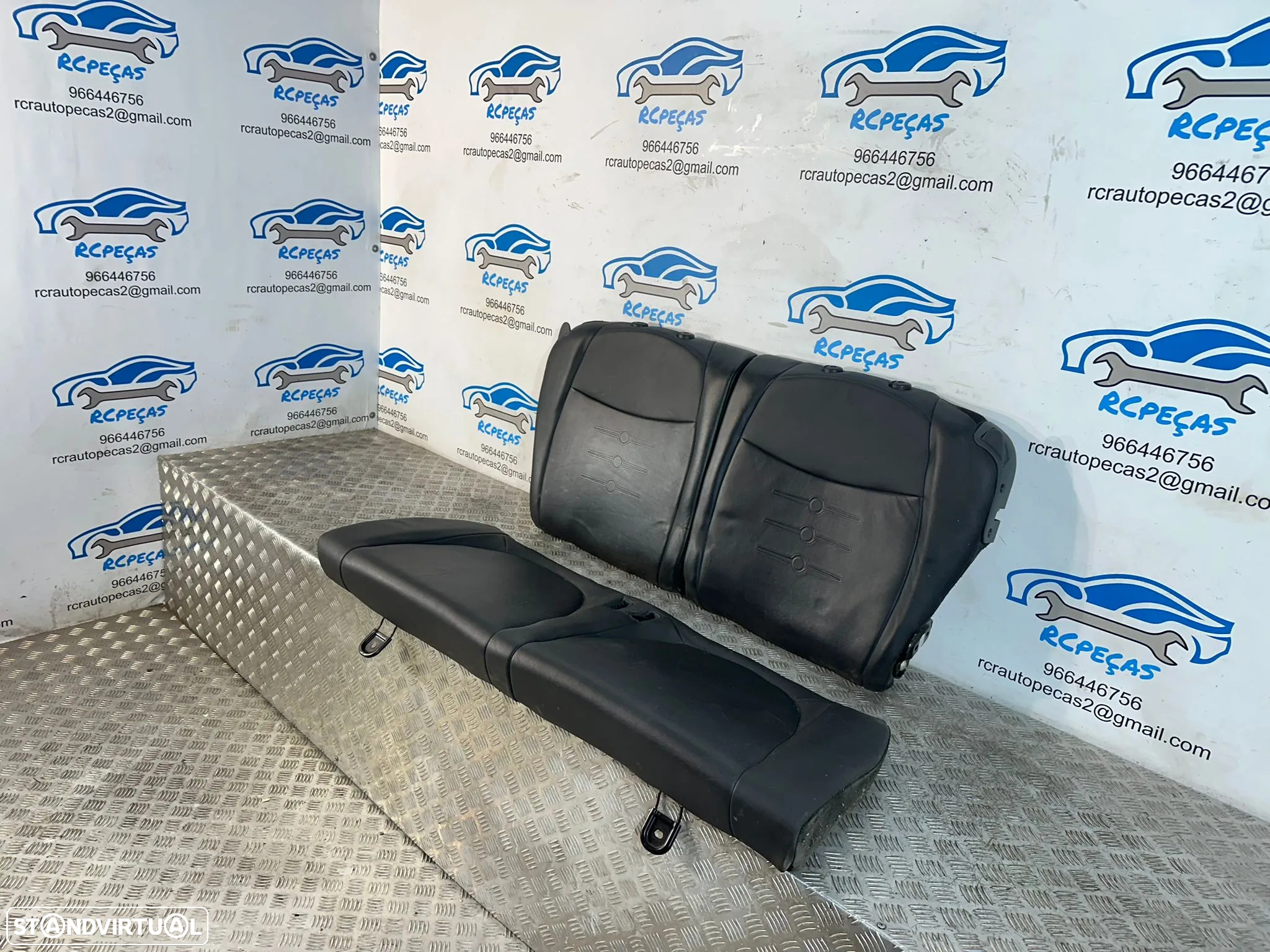 Conjunto Bancos Pele Fiat 500 312 2007 - Presente - 9
