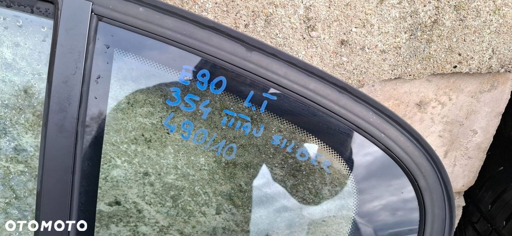 bmw 3 e90 drzwi lewy tył 354 titan silver - 2
