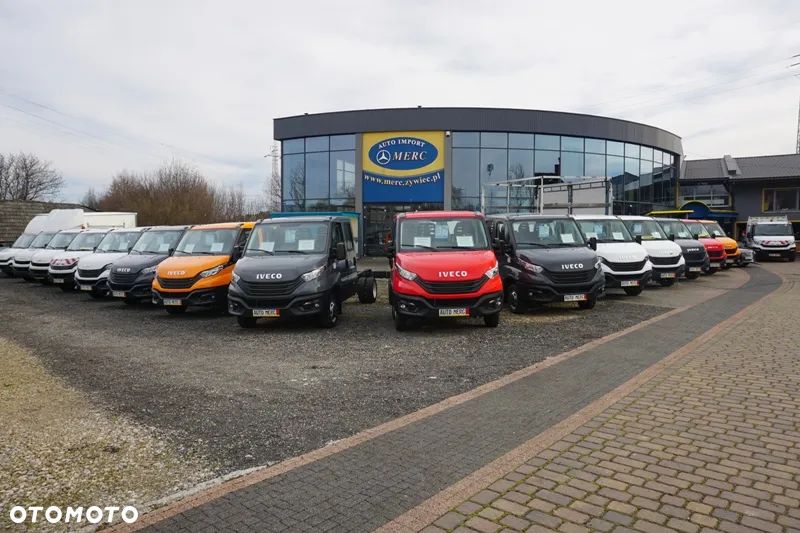 Iveco 35C16 rama wywrotka skrzynia HDS plandeka żuraw - 22