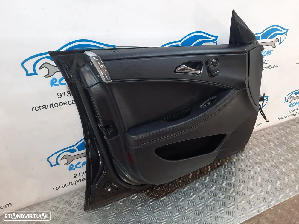 PORTA PORTAS FRENTE FRONTAL ESQUERDA MERCEDES BENZ CLS C219 W219 FECHO ELEVADOR MOTOR PUXADOR VIDRO A2197200105 - 7