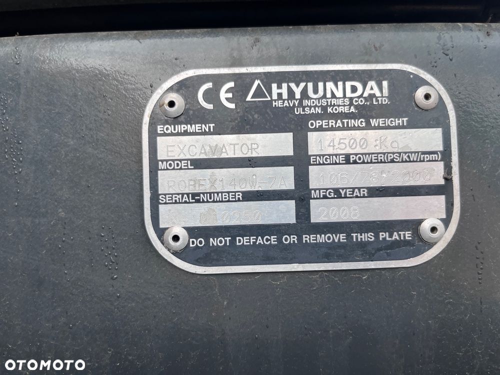 Hyundai ROBEX 140W-7A - 11