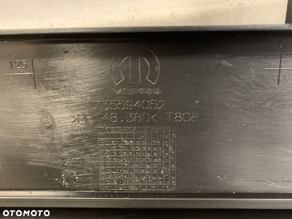 NOWY ORYGINALNY ZDERZAK PRZEDNI PRZÓD FIAT DOBLO II 2 LIFT 14-22 735594052 - 14