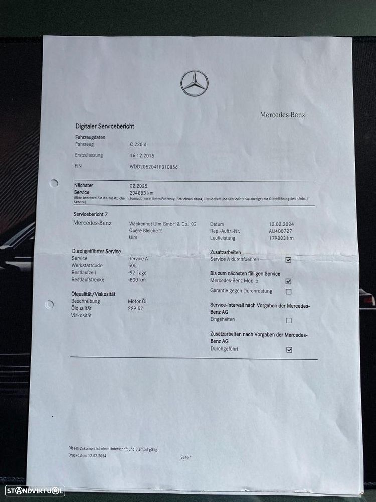 Mercedes-Benz C 220 (BlueTEC) d Station Avantgarde - 34
