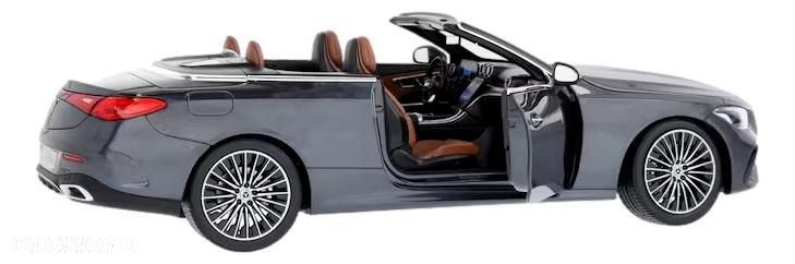 MERCEDES Model samochodu 1:18 CLE A236 Cabriolet AMG graphite grey magno - 1