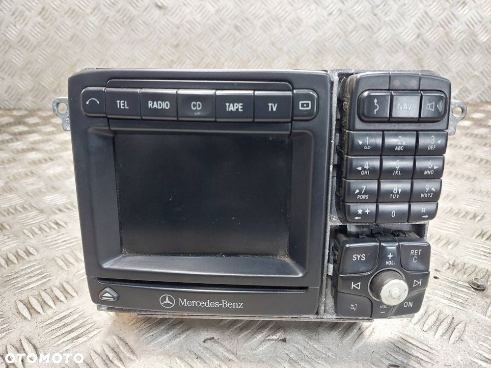 RADIO ODTWARZACZ COMMAND MERCEDES-BENZ W220 S320 2208270442 - 1