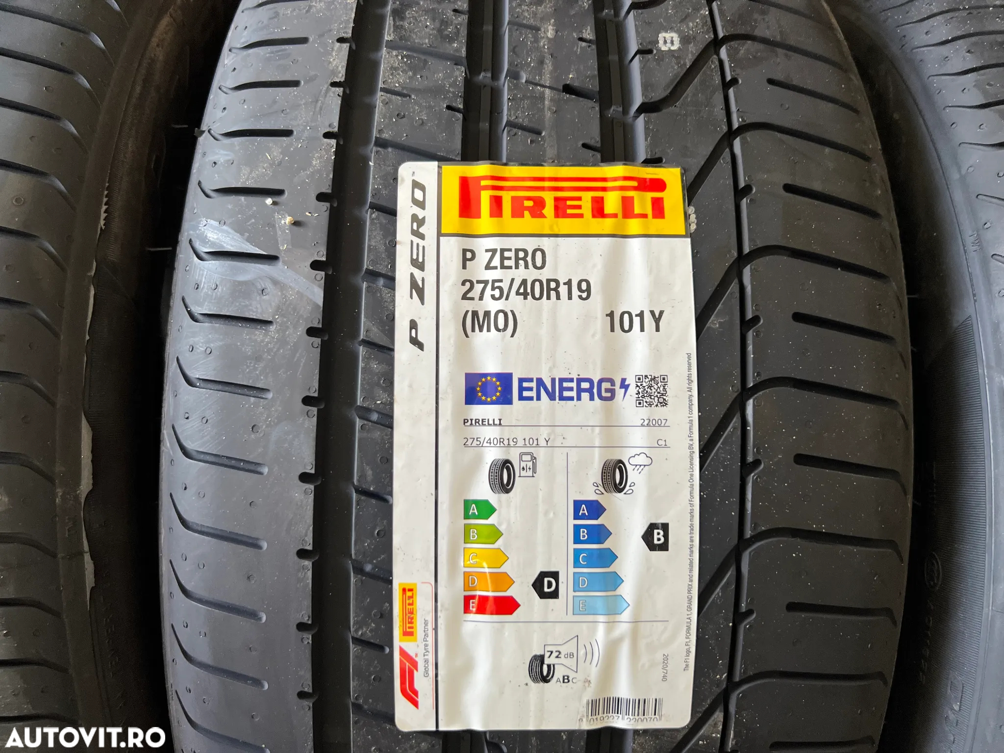 4 anvelope vara pirelli 245-45-19 si 275-40-19 dot 2024 bmw f01 f02 GT x3 x4 BMW G11 G12 Mercedes W222 W223 Model Pzero - 2