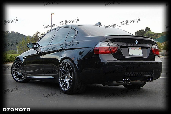 BMW 3 E90 SPOILER LOTKA SPOJLER M3 PODKŁAD!