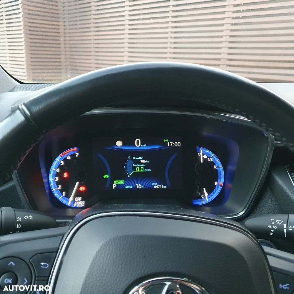 Toyota Corolla 1.8 HSD Exclusive interior Negru - 21