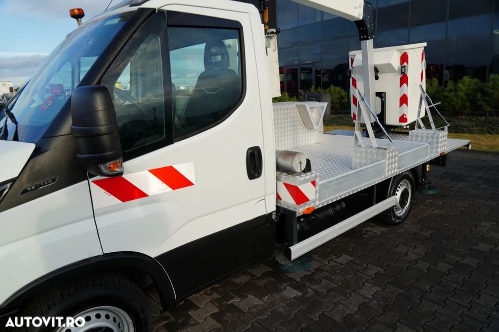 Iveco DAILY 35-140 / AERIAL / KLUBB K26 BASIC LIFT / 4 STABILIZATOARE / MANUAL / 2020 R - 13