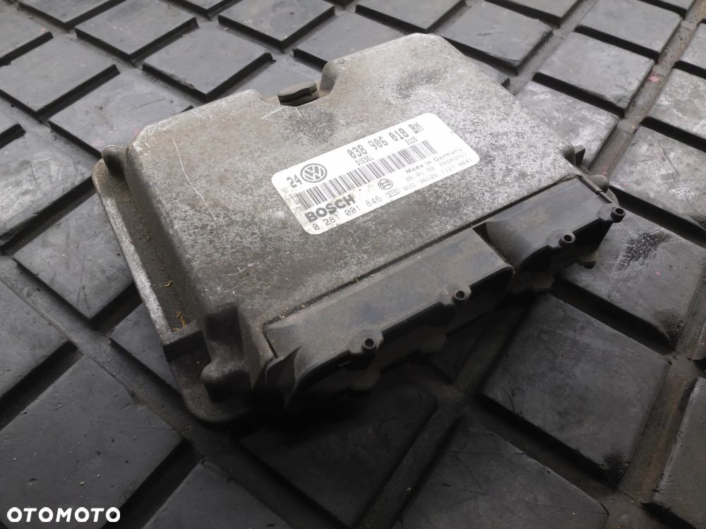 VW GOLF IV 97-06 1.9 TDI KOMPUTER SILNIKA 038906018BM 0281001846 POSIADAM 2 SZT - 1