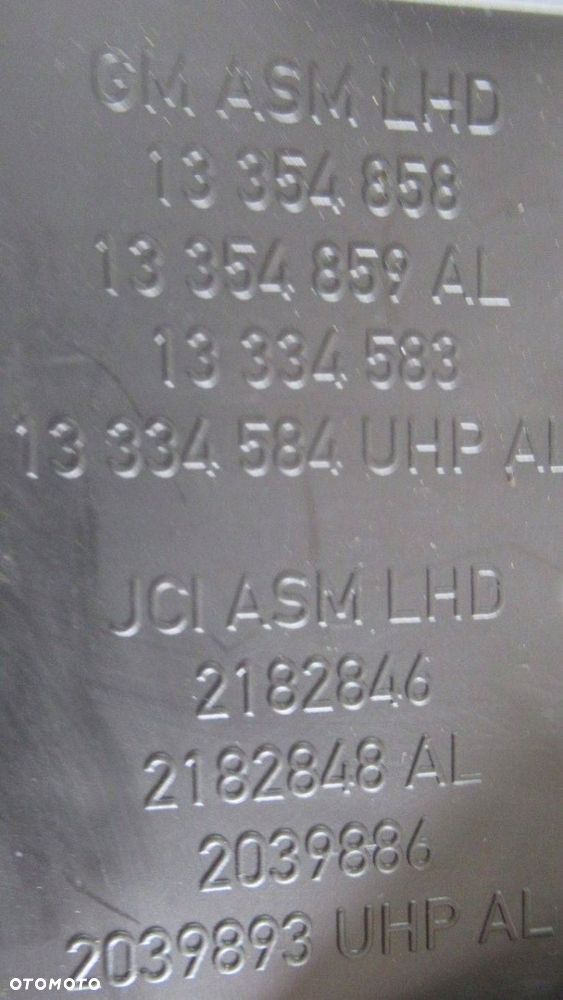 OPEL ASTRA J IV 4 LIFT TUNEL ŚRODKOWY KOMBI 13354858 - 4