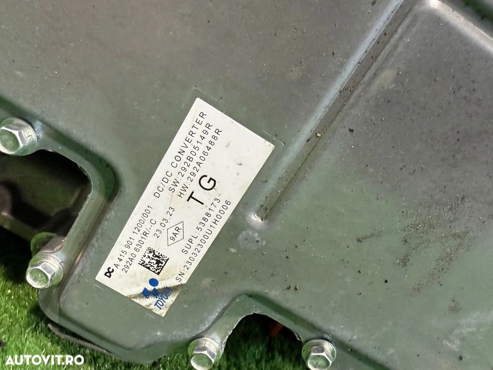 CONVERTOR INVERTOR NISSAN JUKE HYBRID 1.6 BENZINA 2023 COD OEM 231C19051R 291A16760R 292A06301R 292B05149R 292A06488R 2022-2024 - 8