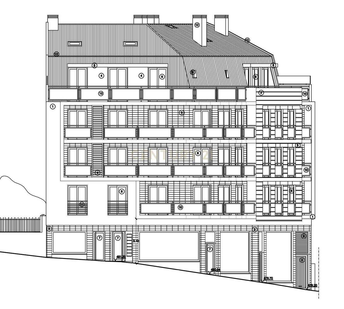 Apartamento T1 em construção, no centro de Viseu - Grande imagem: 3/3