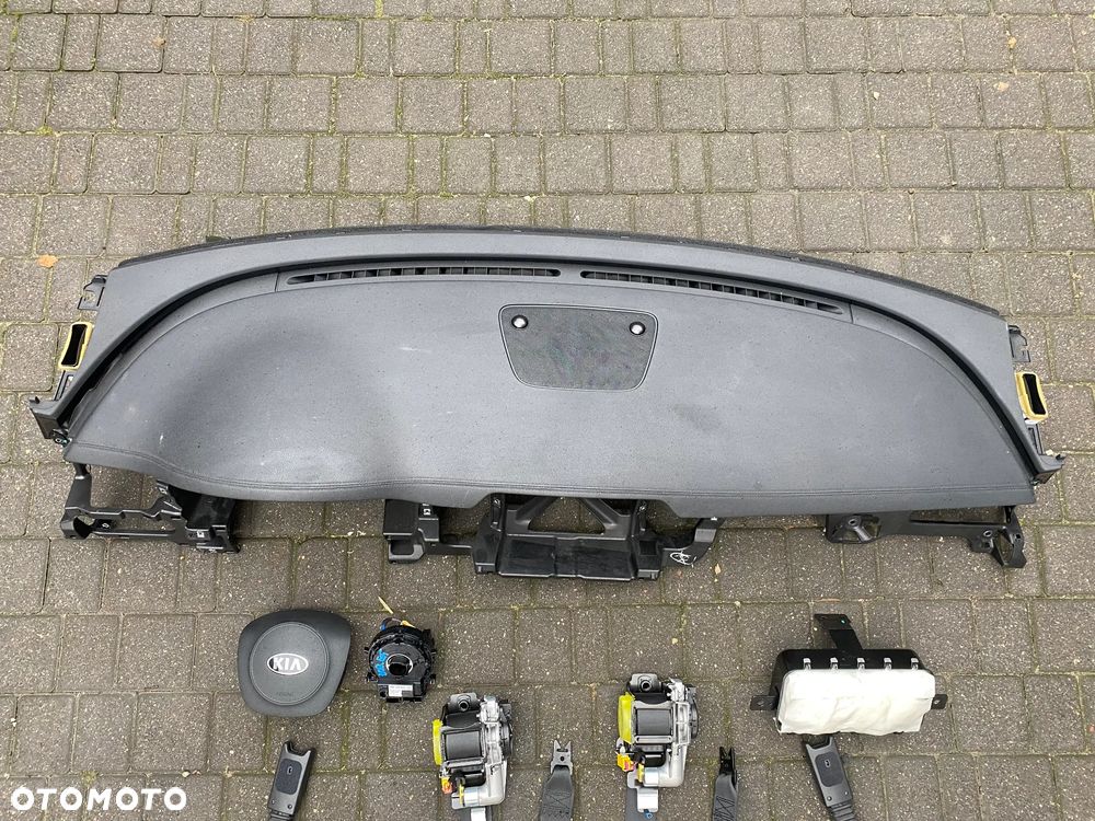 KIA SORENTO III DESKA ROZDZIELCZA KONSOLA AIRBAG PASY - 4
