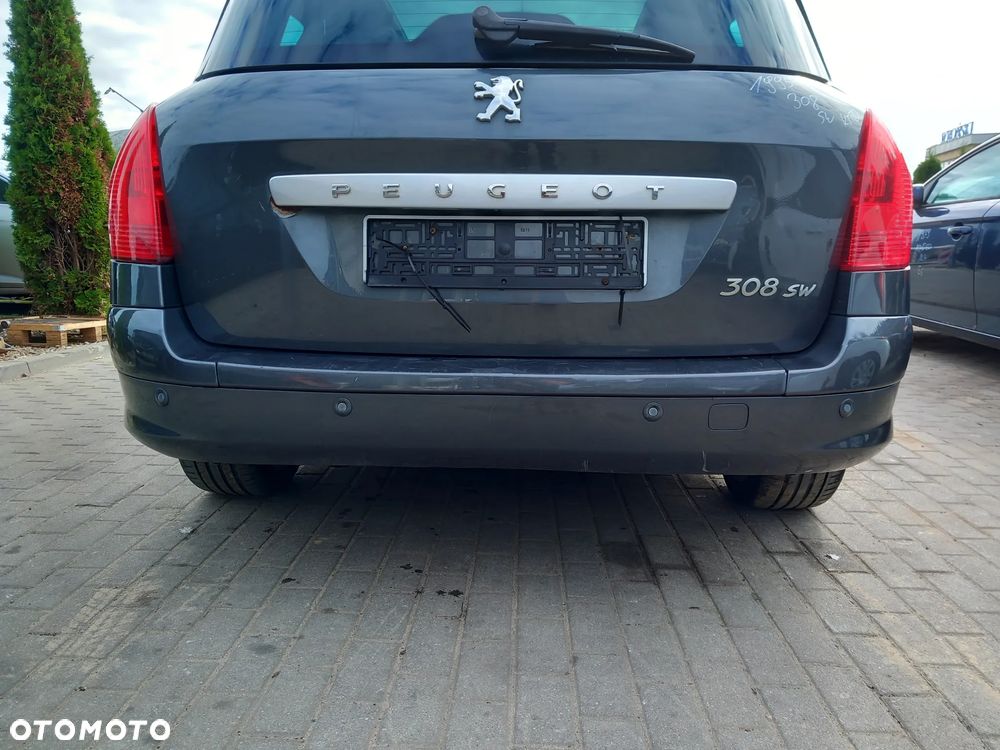 PEUGEOT 308 SW ZDERZAK TYLNY TYŁ KOMBI PARKTRONIC PDC KOLOR: KTPD