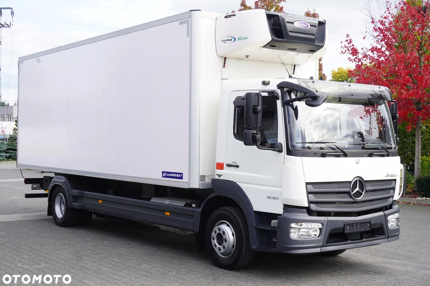 Mercedes-Benz Atego 1530 E6 chłodnia Lamberet 17 palet / ładowność 7t - 1
