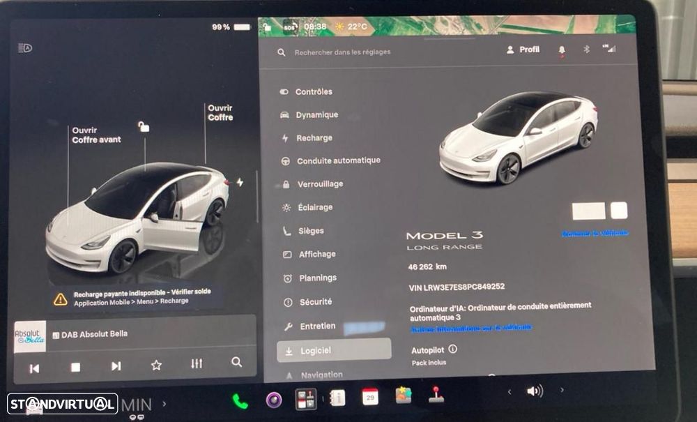 Tesla Model 3 Long Range Tração Traseira - 4
