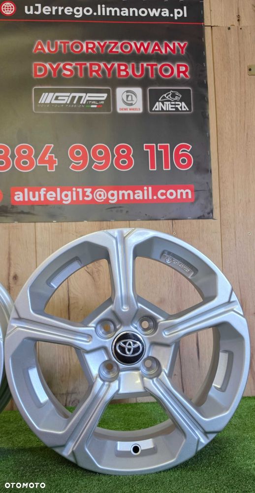 Nowe alufelgi TOYOTA 15x4x100 - Aygo, IQ, Yaris - 6