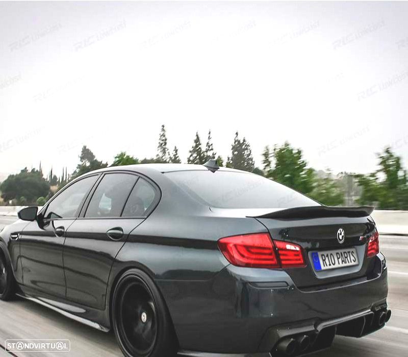 AILERON LIP SPOILER BMW F10 10- LOOK PSM CARBONO - 3