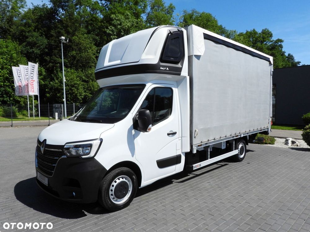 Renault MASTER PLANDEKA WINDA 9 PALET WEBASTO TEMPOMAT LEDY PNEUMATYKA KLIMATYZACJA  165KM - 7