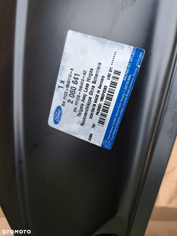 Klapa tył tylna Ford C-Max II MK-2 Lift F1CB-R40404-AB 2060641 PF1CB-R40410-AC klapa pokrywa bagażnika Ford C-Max MK-2 II Lift 2014 2015 2016 2017 2018 2019 - 7