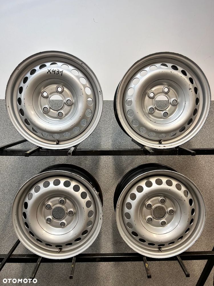 4 FELGI STAL. VW TRANSPORTER T5 , T6 , MULTIVAN , CARAVELLE  16'' 6,5J  ET51 - 1