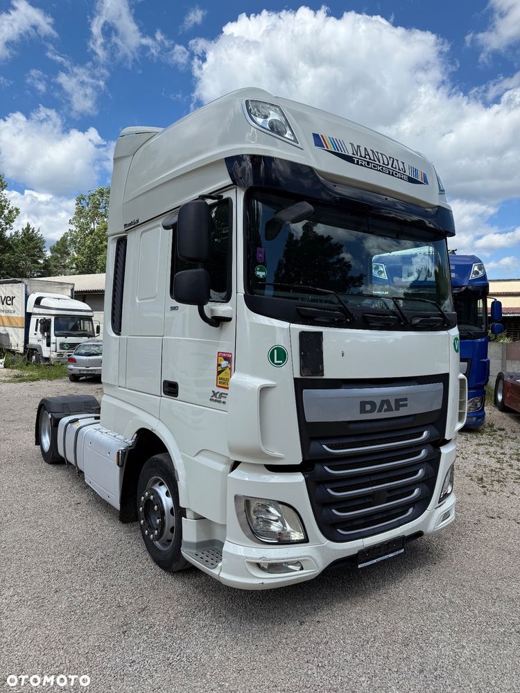 DAF XF 106 510 SUPER SPACE CAB AUTOMAT SPOJLERY KLIMA 2xALUTANK WEBASTO LOW DECK MEGA EURO 6 2017