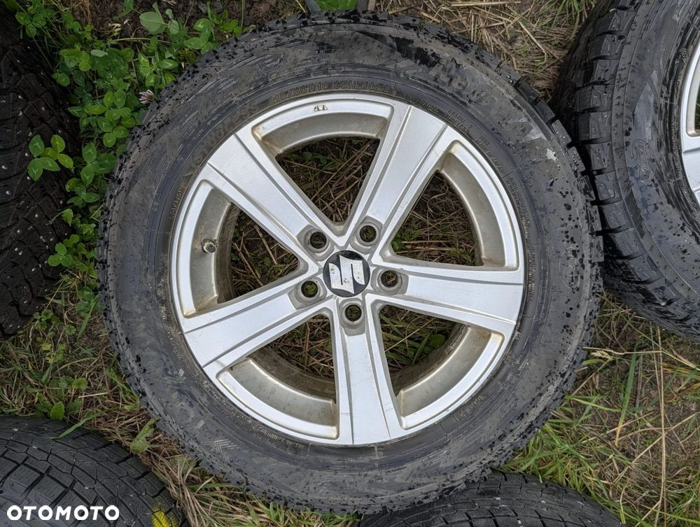 KOMPLET ALUFELG 5X114.3 R16 SUZUKI HONDA OPONY ZIMOWE. - 4