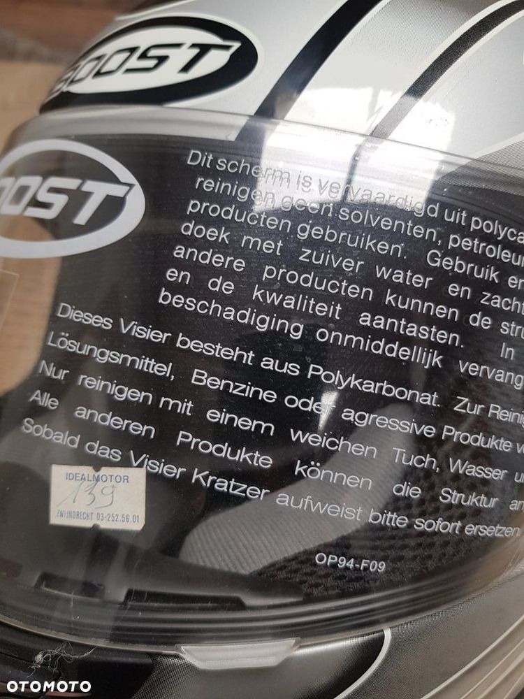 Kask motocyklowy Boost rozmiar S - 8