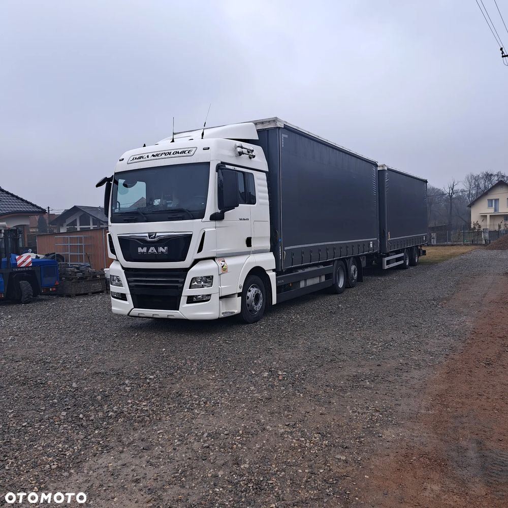 MAN TGX 26.470, EURO 6, Tandem - 1