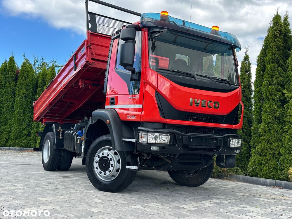 Iveco / EUROCARGO / 4X4 / 3X WYWROTKA / MANUAL / - 9