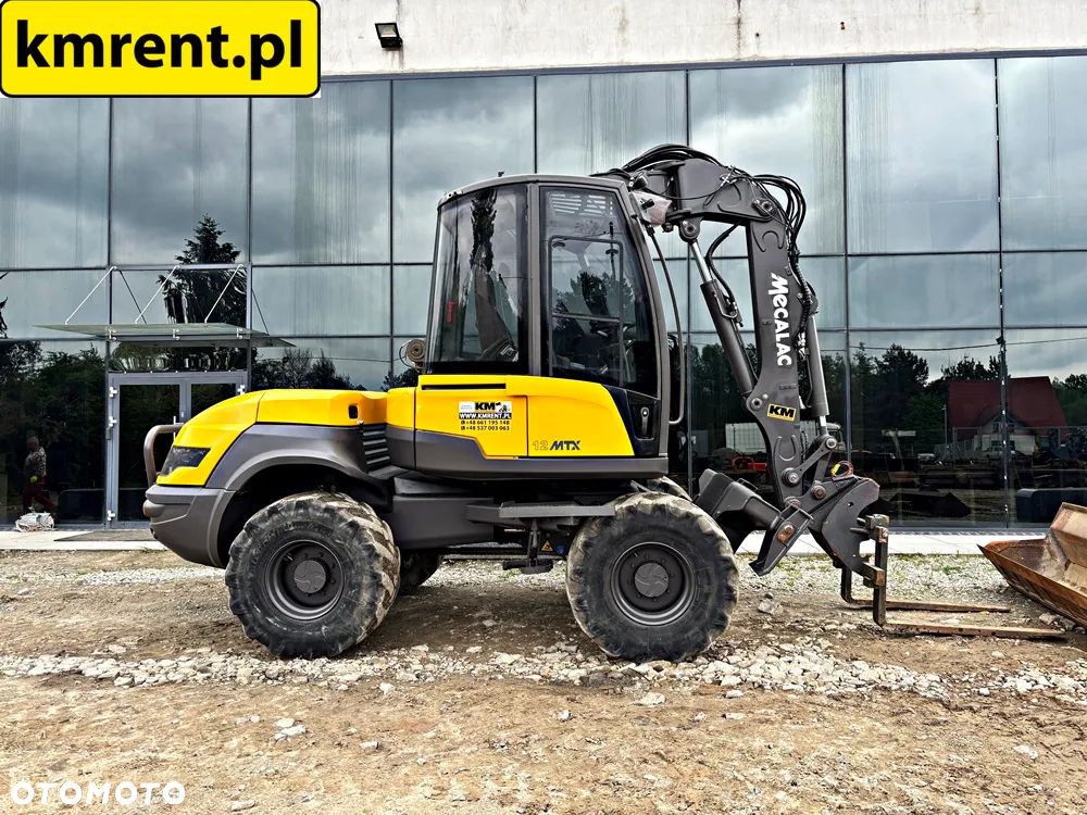 Mecalac 12 MTX KOPARKO-ŁADOWARKA 2015R. | MECALAC MSX MXT 714 JCB 3CX - 4