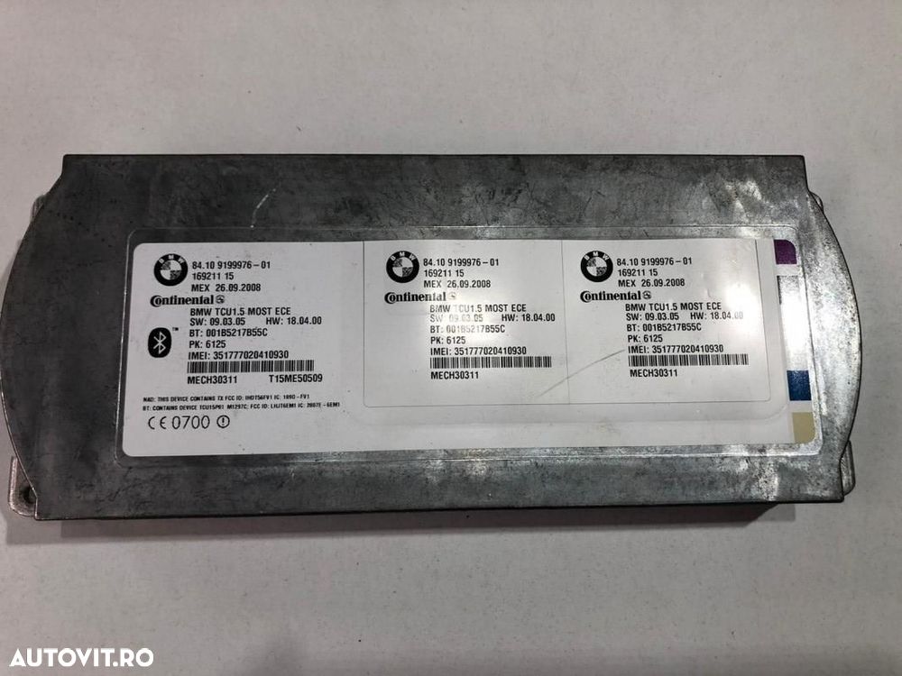 Modul bluetooth BMW X5 (2007-2013) [E70] 9199976 - 1