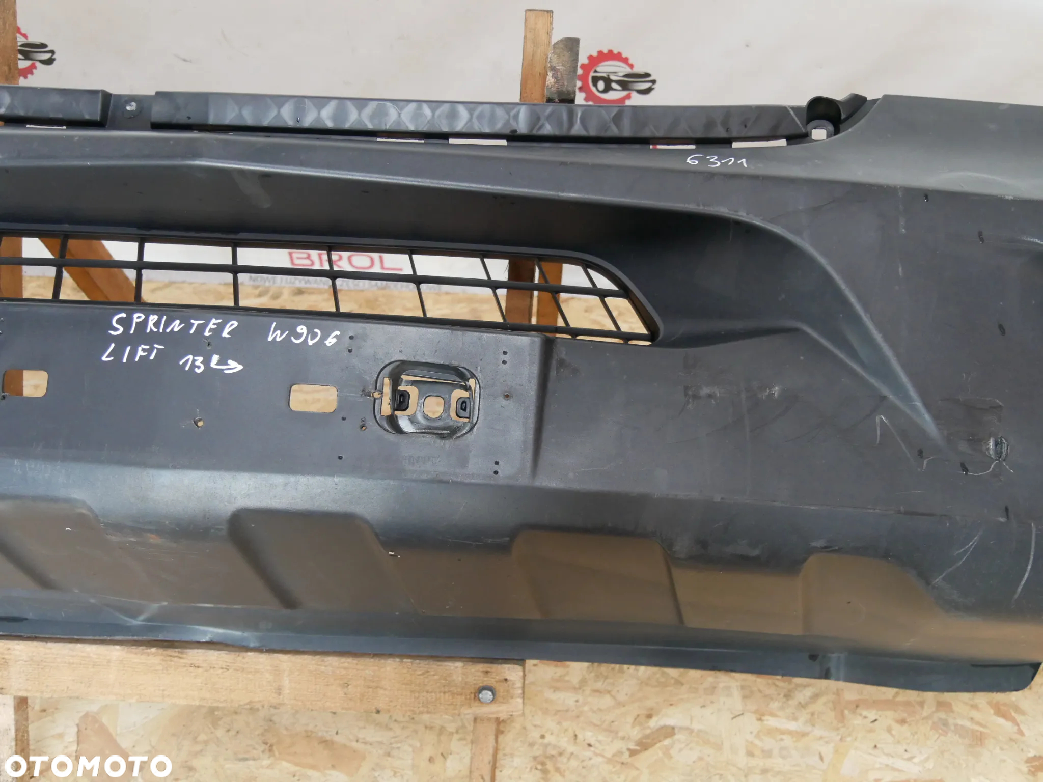 ZDERZAK PRZEDNI MERCEDES SPRINTER W906 LIFT 13-18 - 4
