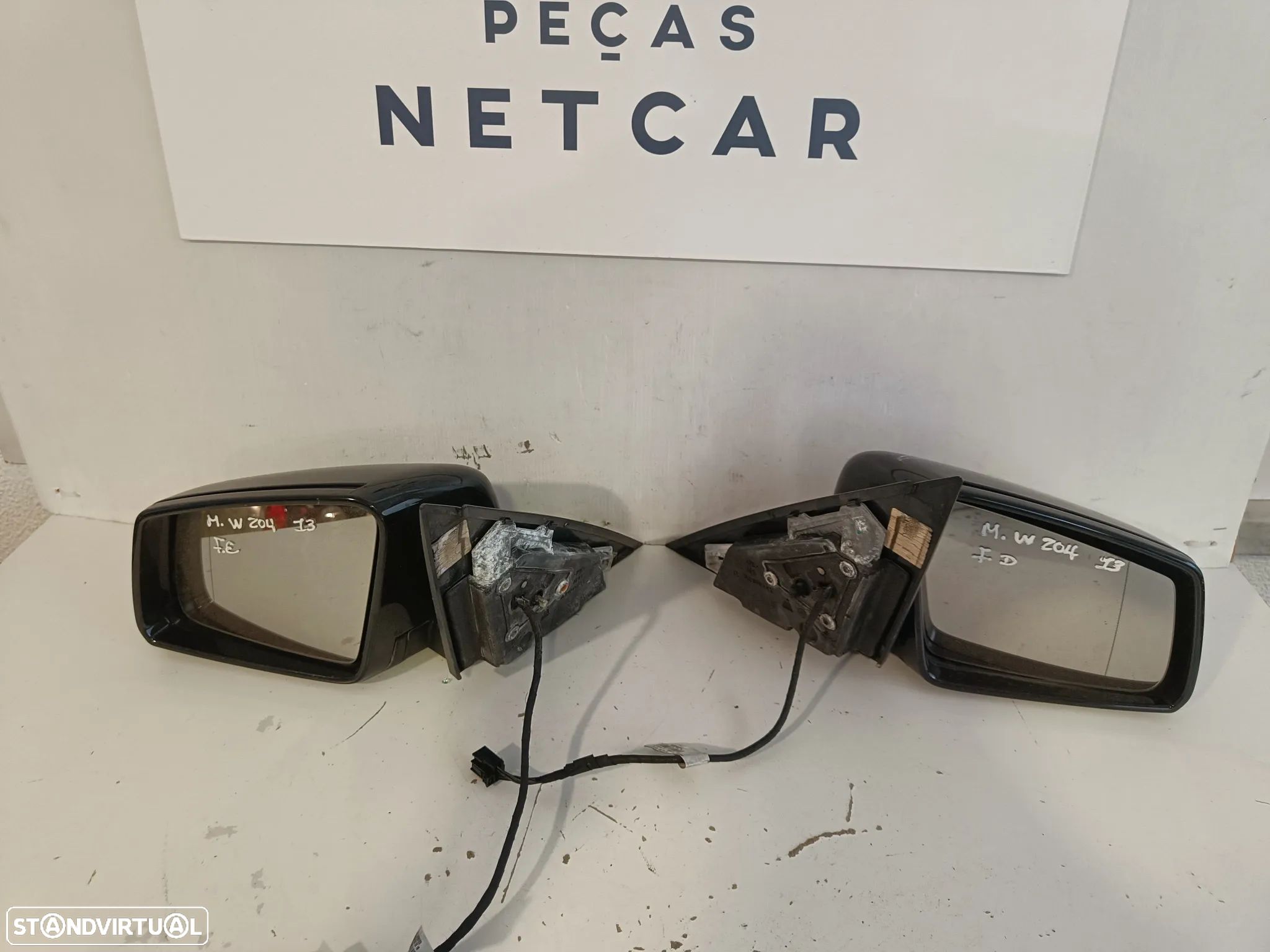 Espelho retrovisor Mercedes w204 classe c 2012 - 1