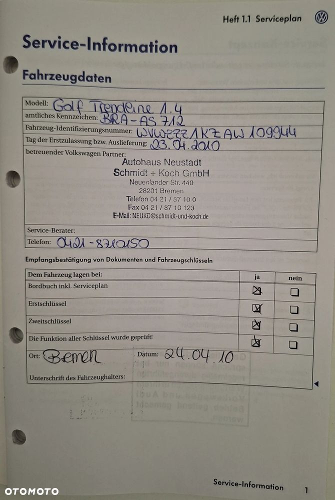 Volkswagen Golf 1.4 Trendline - 16