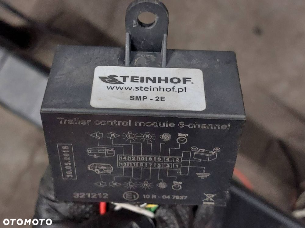 HAK HOLOWNICZY + TABLICZKA + WIĄZKA + MODUŁ HAKA AUDI A6 C5 KOMBI - 5