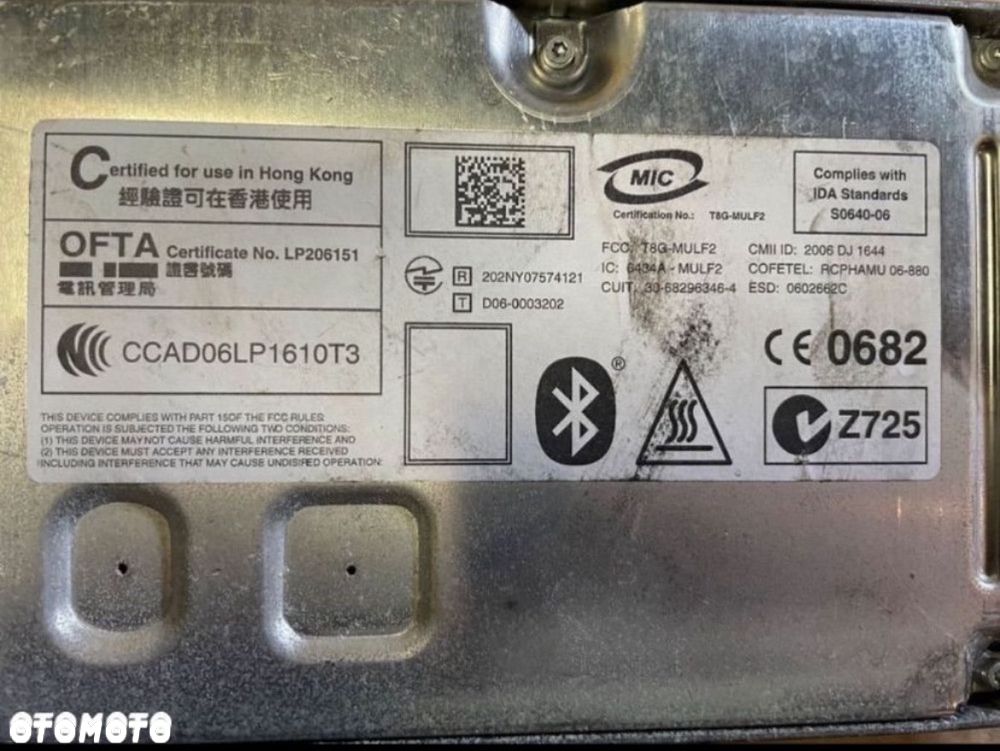 9178862 moduł Bluetooth mulf 2 Bmw 3 e90 e91 e92 5 e60 e61 e81 e87 - 3