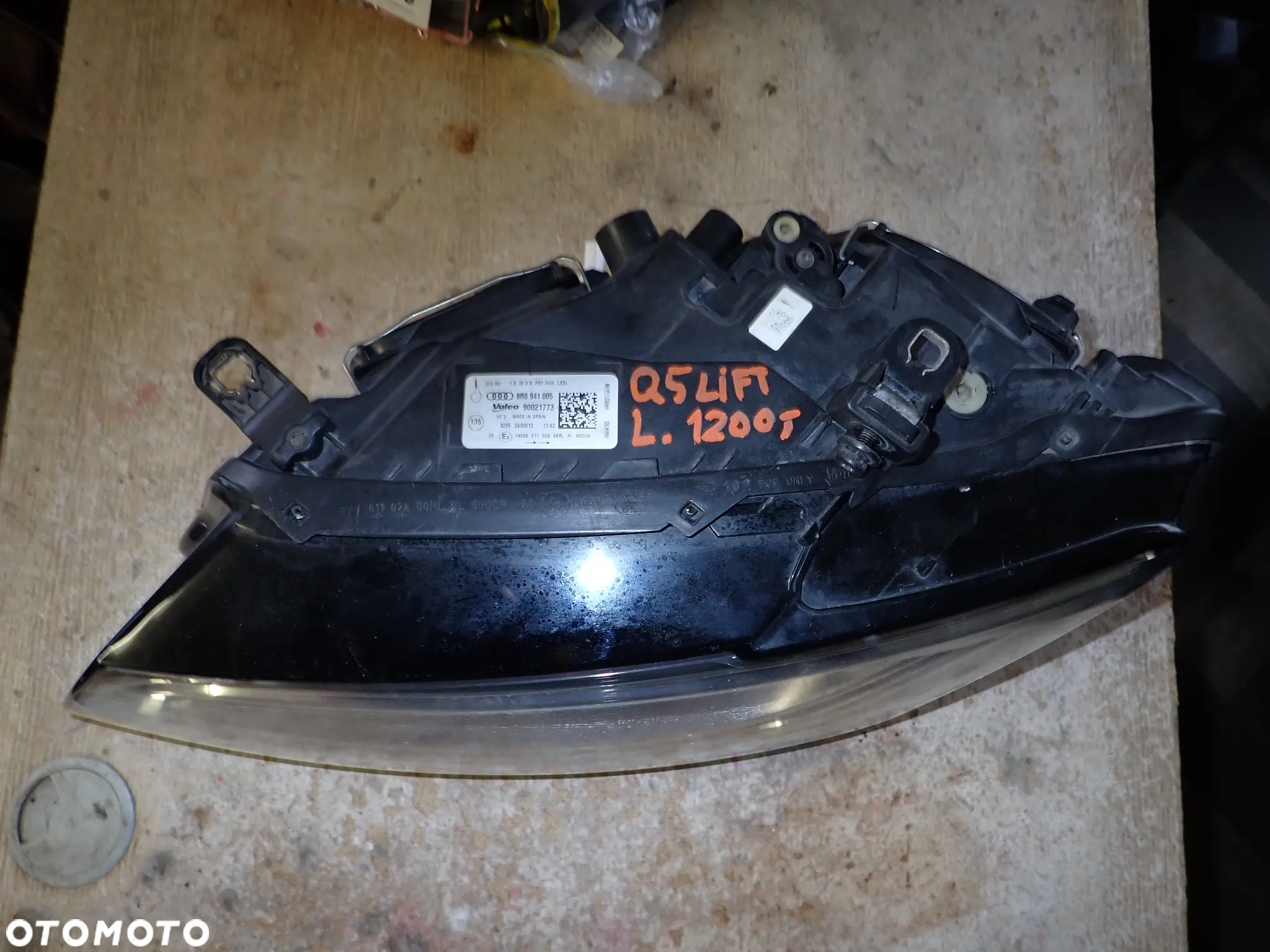 AUDI Q5 LIFT LAMPA PRZEDNIA LEWA - 2