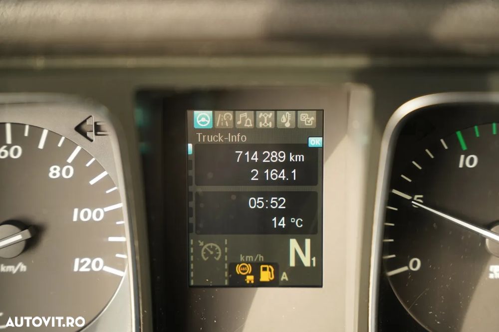 Mercedes-Benz ACTROS 2551 / TANDEM COMBINAT 120 M3 / TRAVERSĂ / RIDICATIVĂ / PUNTE RIDICATIVĂ / PODEA REZISTENTĂ - 39