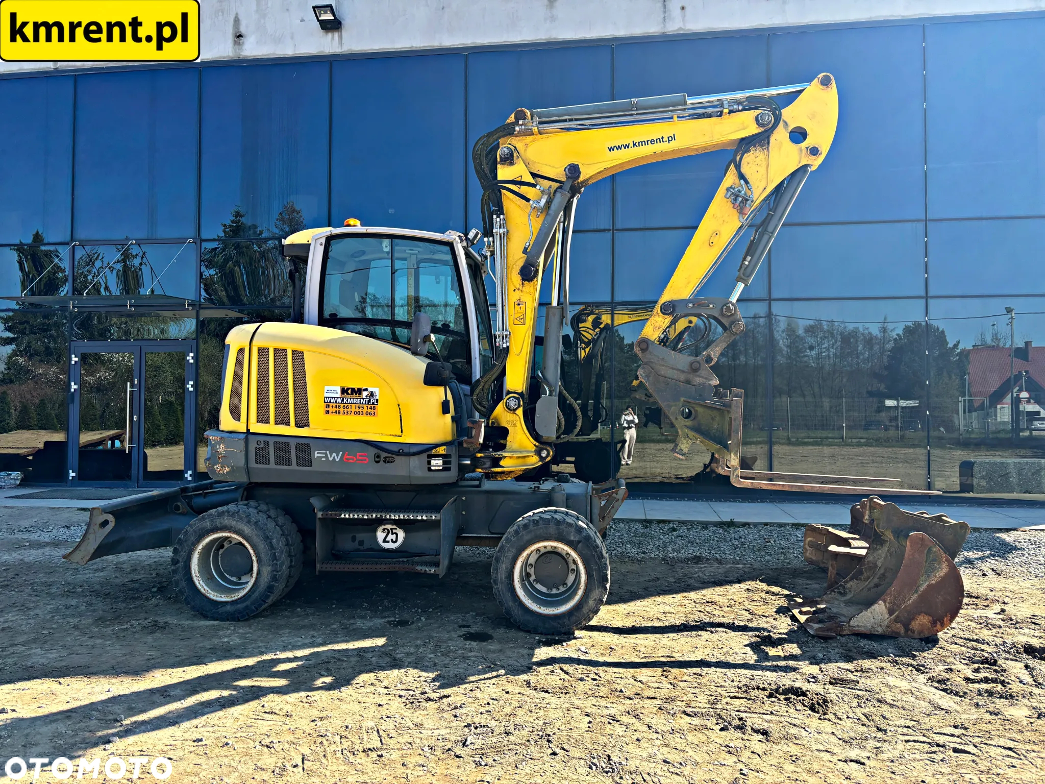 Wacker Neuson EW 65 KOPARKA KOŁOWA 2016R. | KOMATSU PW 98 LIEBHERR A 309 VOLVO EW60 - 3