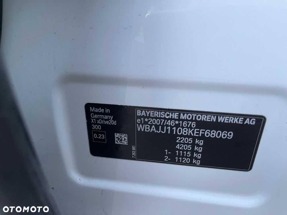 BMW X1 xDrive20d - 19