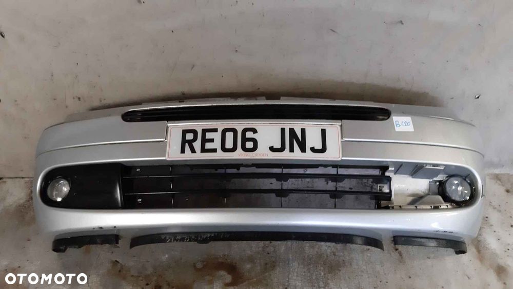 $ ZDERZAK PRZÓD PRZEDNI CITROEN XSARA PICASSO EZRC SREBRNY HALOGENY - 1