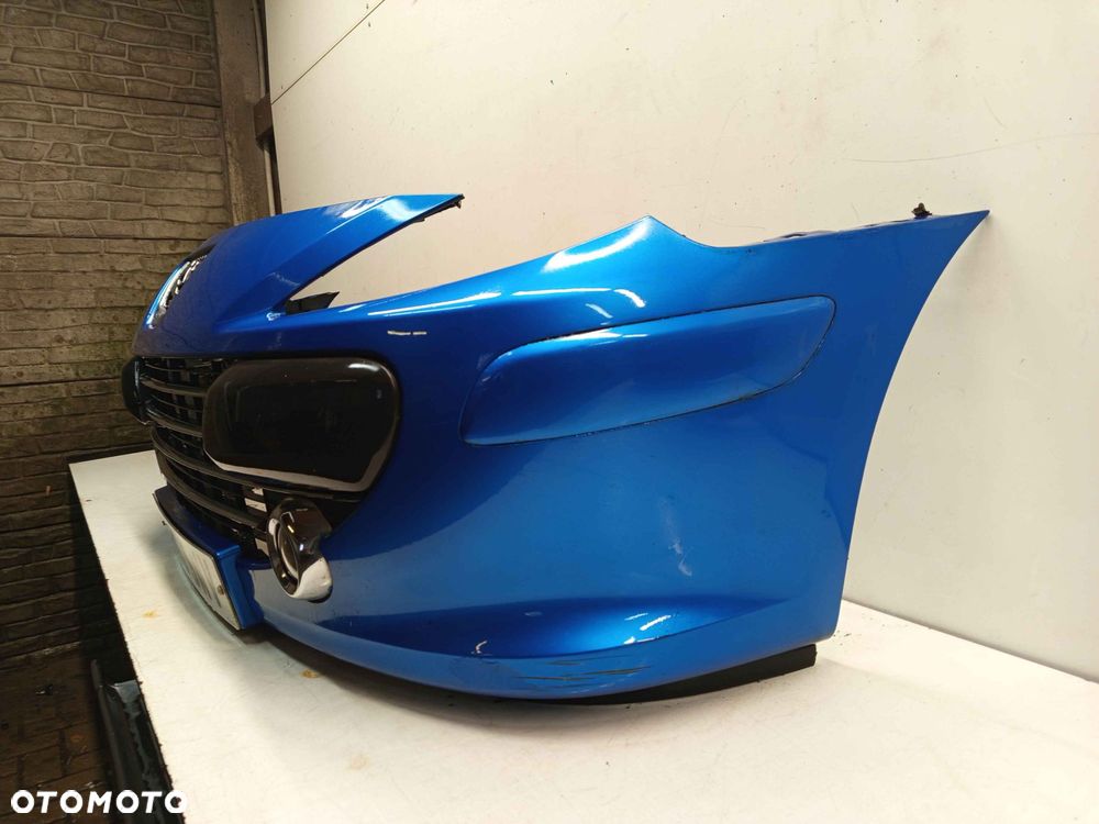 + ZDERZAK PRZÓD PRZEDNI PEUGEOT 307 LIFT FL KMF NIEBIESKI BŁĘKITNY HALOGENY - 2