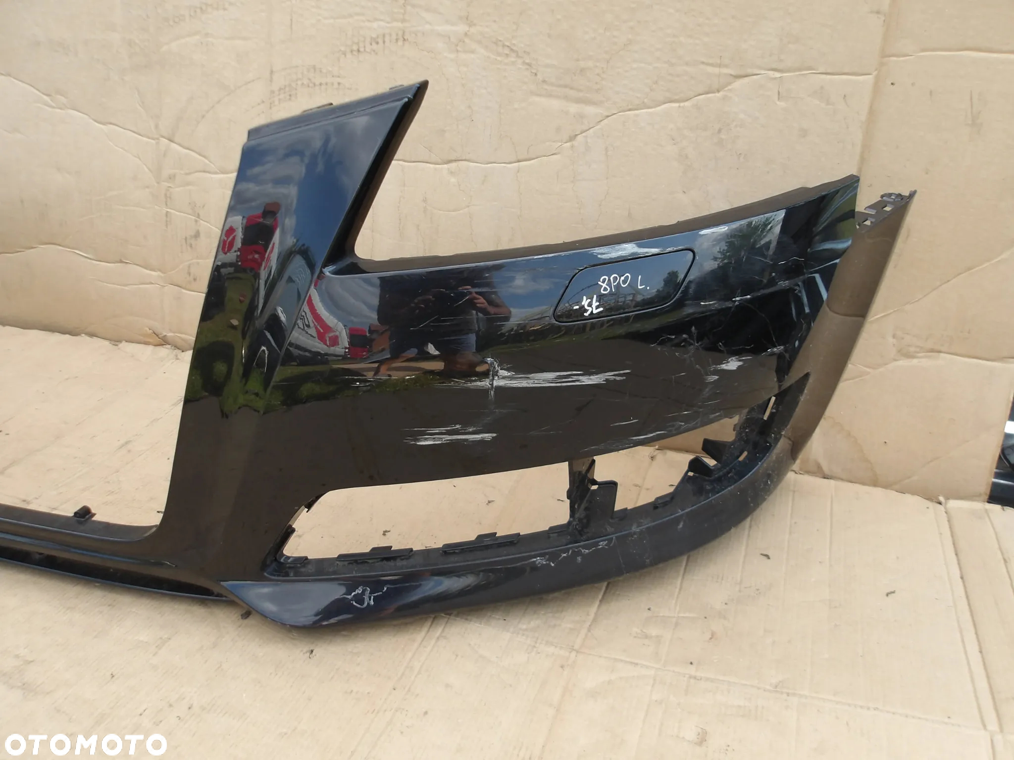 ZDERZAK PRZEDNI PRZOD AUDI A3 8P LIFT 8P0807437H - 5