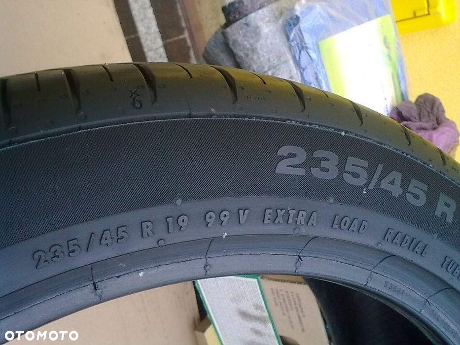 Opona 1x CONTINENTAL Sport Contact 5 235/45R19 99V 7,5 mm, 2019r. - 3