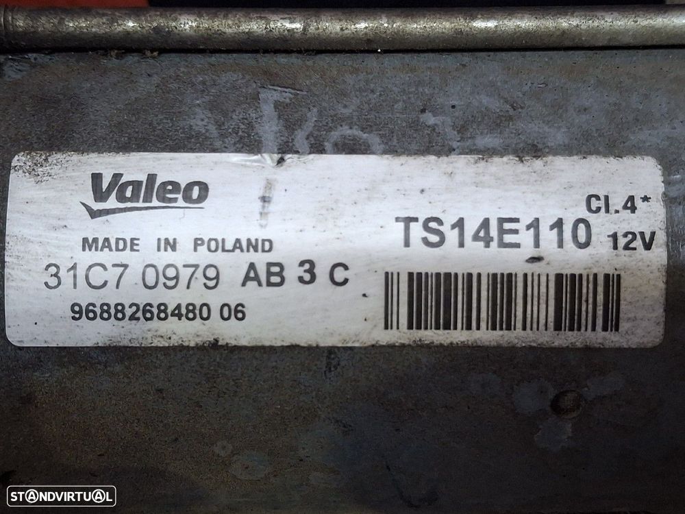 Motor De Arranque Citroën Berlingo (B9) - 4