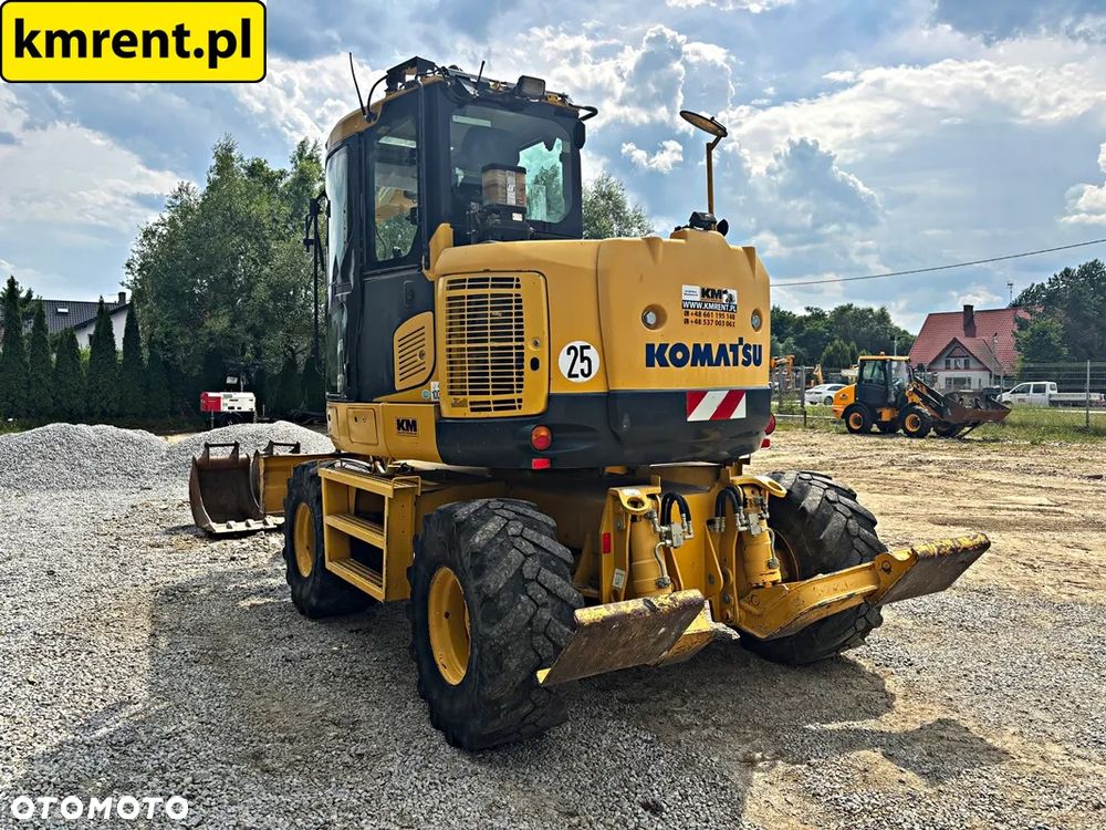 Komatsu PW 118 MR-8 KOPARKA KOŁOWA ROTOTILT 2017R | LIEBHERR A 309, TEREX 42, CAT, HITACHI ZX 140, VOLVO EW 140, 160 - 16