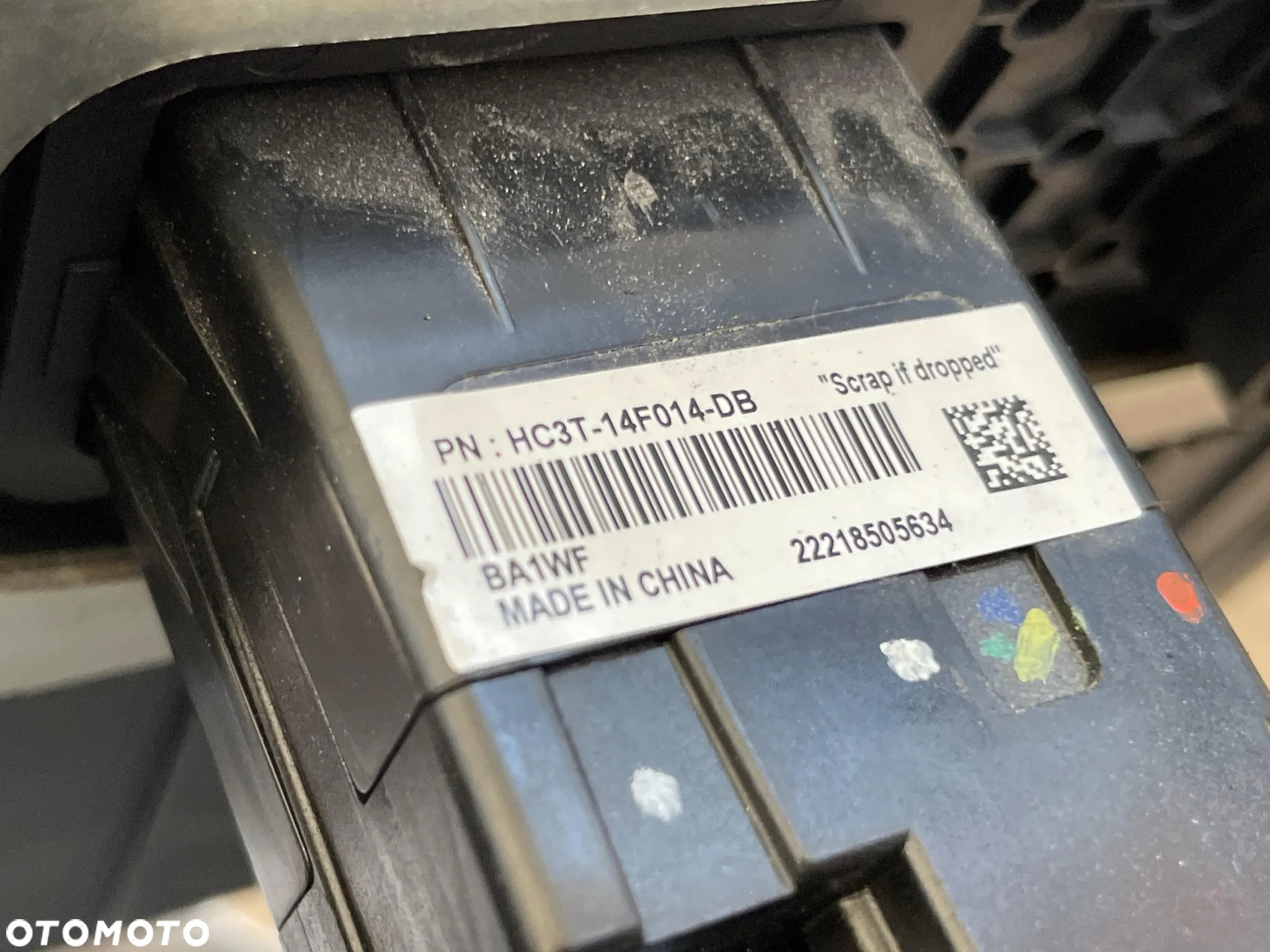 Przycisk PDC, gniazdo USB, ramka lewarka Ford EcoSport 2018r OE - 5