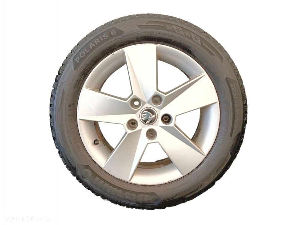 FELGI Z OPONAMI SKODA OCTAVIA III 205/55/16 16'' 6,5J ET46 5X112 5E0601025H - 3